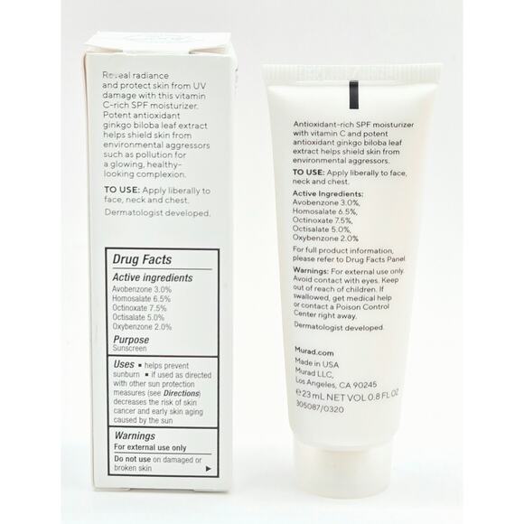 Drunk Elephant C-Luma Serum, C-Tango Eye Cream, Murad Essential-C Day Crm SPF 30 - Picture 4 of 7